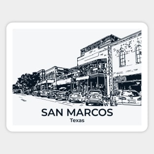 San Marcos - Texas Magnet